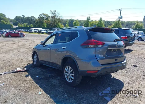 2019 Nissan Rogue Sv из США, поврежденный, VIN KNMAT2MV9KP558324